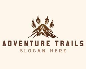 Paw Mountain Outdoor logo design