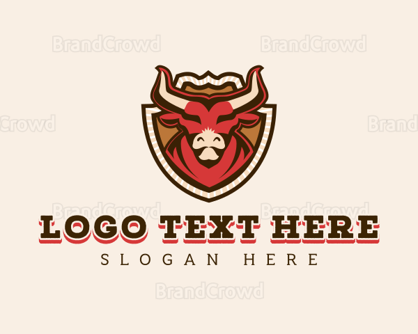 Minotaur Bull Horn Logo