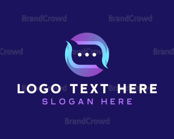 Mobile Message Chat Communication Logo