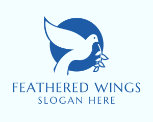 Pigeon - Christian Religion Pigeon logo design