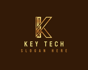 Premium Luxury Letter K logo design