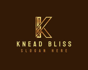 Premium Luxury Letter K logo design