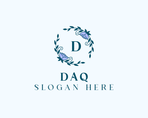 Floral Decoration Wreath  Logo