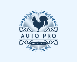 Livestock - Rooster Farm Animal logo design