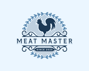 Rooster Farm Animal logo design