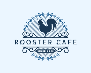 Rooster Farm Animal logo design