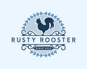 Rooster Farm Animal logo design