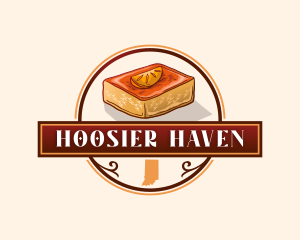 Indiana - Indiana Pudding Delicacy logo design