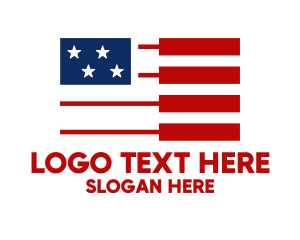 American Piano Flag Logo