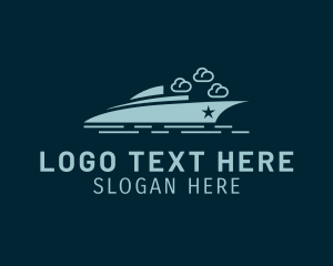 Cruise - Star Yacht Cruise Travel logo design