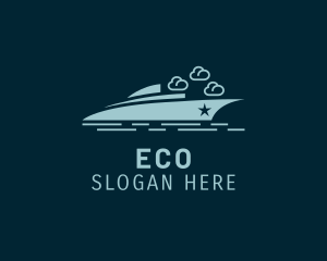 Ocean - Star Yacht Cruise Travel logo design