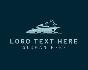 Transport - Nautical Yacht Boat logo design