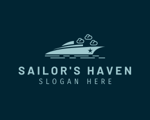 Nautical Yacht Boat logo design