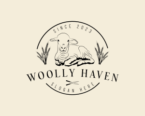 Sheep - Farm Lamb Sheep logo design