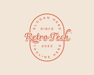 Classy Retro Badge logo design