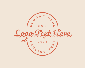 Brand - Classy Retro Badge logo design