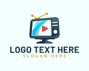 Antenna - Video Media Channel logo design