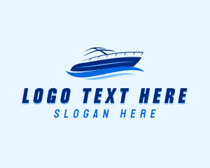 Ferry - Sailing Ferry Cruise logo design