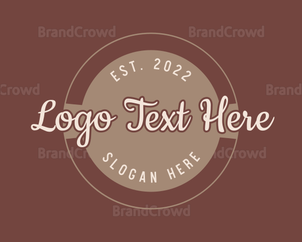 Casual Rustic Design Logo