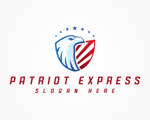 Nationalist - Eagle Shield Patriot logo design