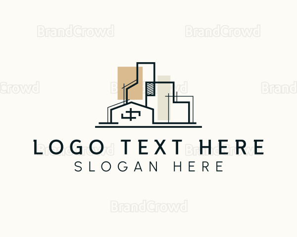 Home Builder Construction Logo