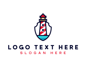 Coastal - Coastal Lighthouse Beacon logo design