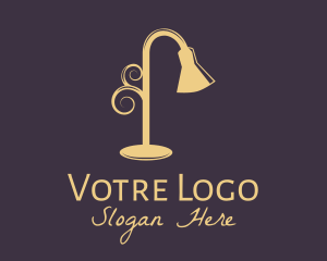 Beige Lampshade Decor Logo