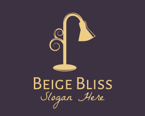 Beige - Beige Lampshade Decor logo design