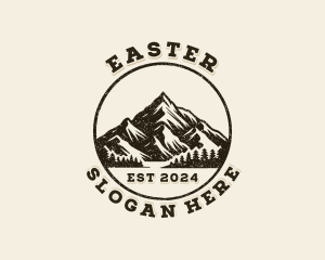 Rustic - Summit Adventure Mountain logo design