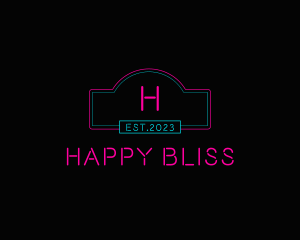 Neon Club Bistro Pub logo design