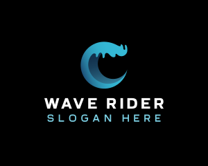 Surf - Surf Sea Wave logo design