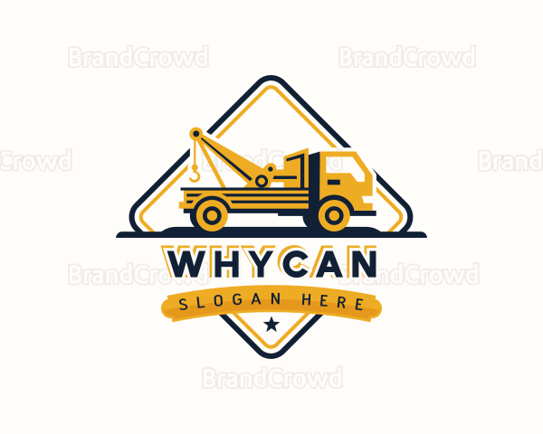 Tow Truck Forwarding Logo