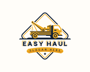 Tow Truck Forwarding logo design