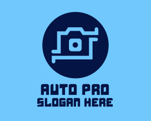 Photo Studio - High Tech Camera logo design