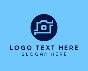 Instagram - High Tech Camera logo design