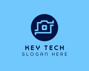 High Tech Camera logo design