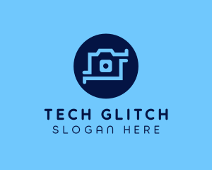 High Tech Camera logo design