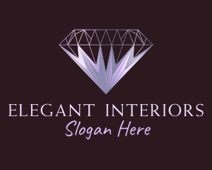 Elegant Luxury Diamond logo design