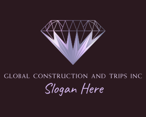 Stroke - Elegant Luxury Diamond logo design