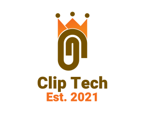 Paperclip - Paper Clip King logo design