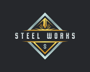 Industrial Laser Engrave logo design