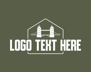 Tour - Bridge Structure Engineer logo design