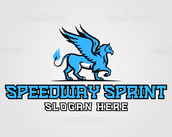 Griffin Sport Team Mascot Logo