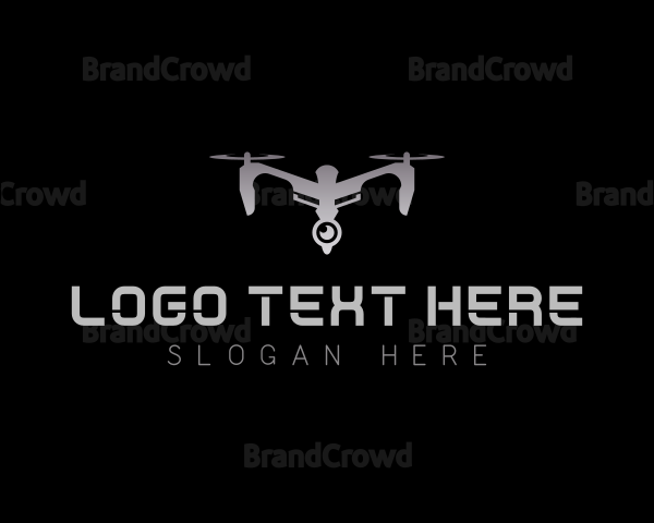 Surveillance Camera Drone Videography Logo