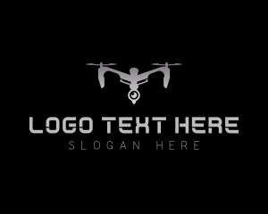 Videography - Surveillance Camera Drone Videography logo design