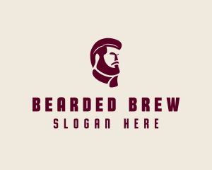 Beard Barber Gentleman logo design