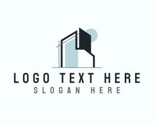 Technical Drawing - Geometric Architecture  Structure logo design