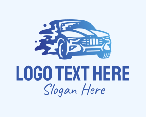 Mechanical - Blue Car Wash logo design