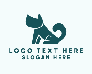 Vet - Dog Pet Veterinarian logo design