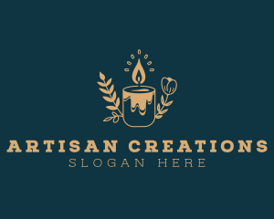 Artisanal Candle Maker logo design